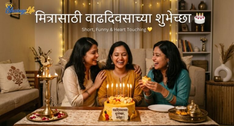 Best Birthday Wishes For Friend in Marathi | Short, Funny & Touching